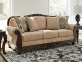 Bay Furniture Gallery - Ashley Furniture - Chelsworth Living Room - Loveseat / Golden - PC5790535